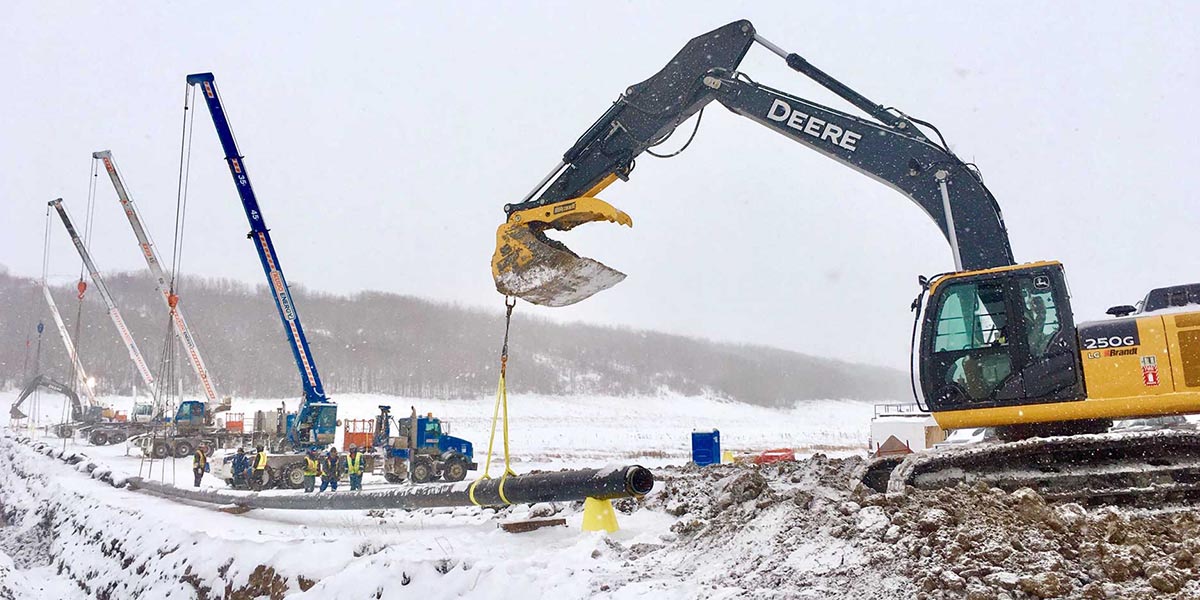 Pipeline construction